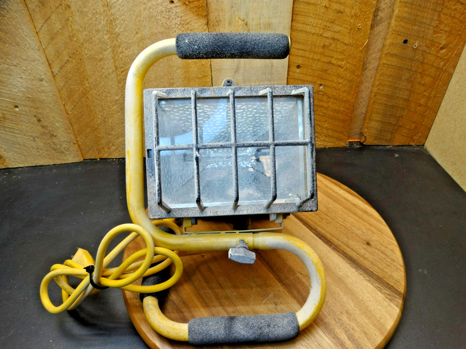 500W Heavy Duty Portable Low-Profile HALOGEN WORK LIGHT Project, Job Site