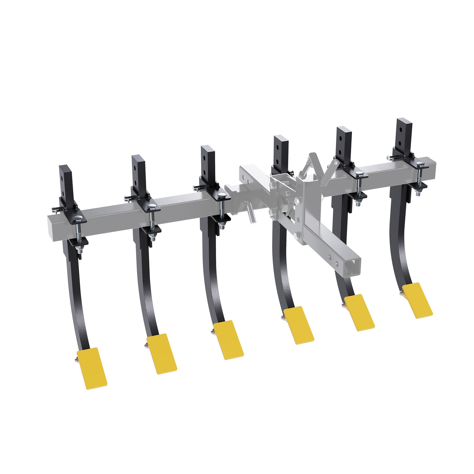 Detachable Cultivator Manual Implement Lift 6PCS Scarifier Shanks For ATV/UTV