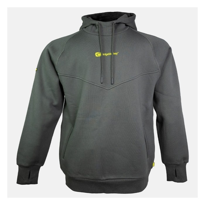 RidgeMonkey APEarel Therma Pro Heavyweight Hoody - Green - Carp Fishing Hoodie