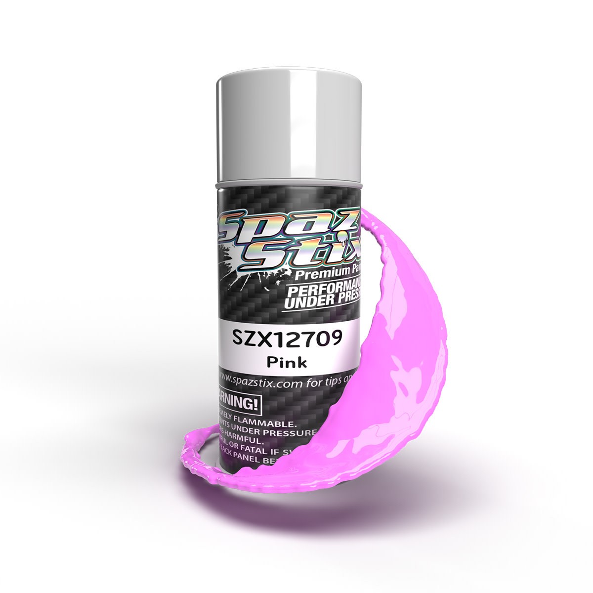 SZX12709 SOLID PINK AEROSOL PAINT, 3.5OZ CAN