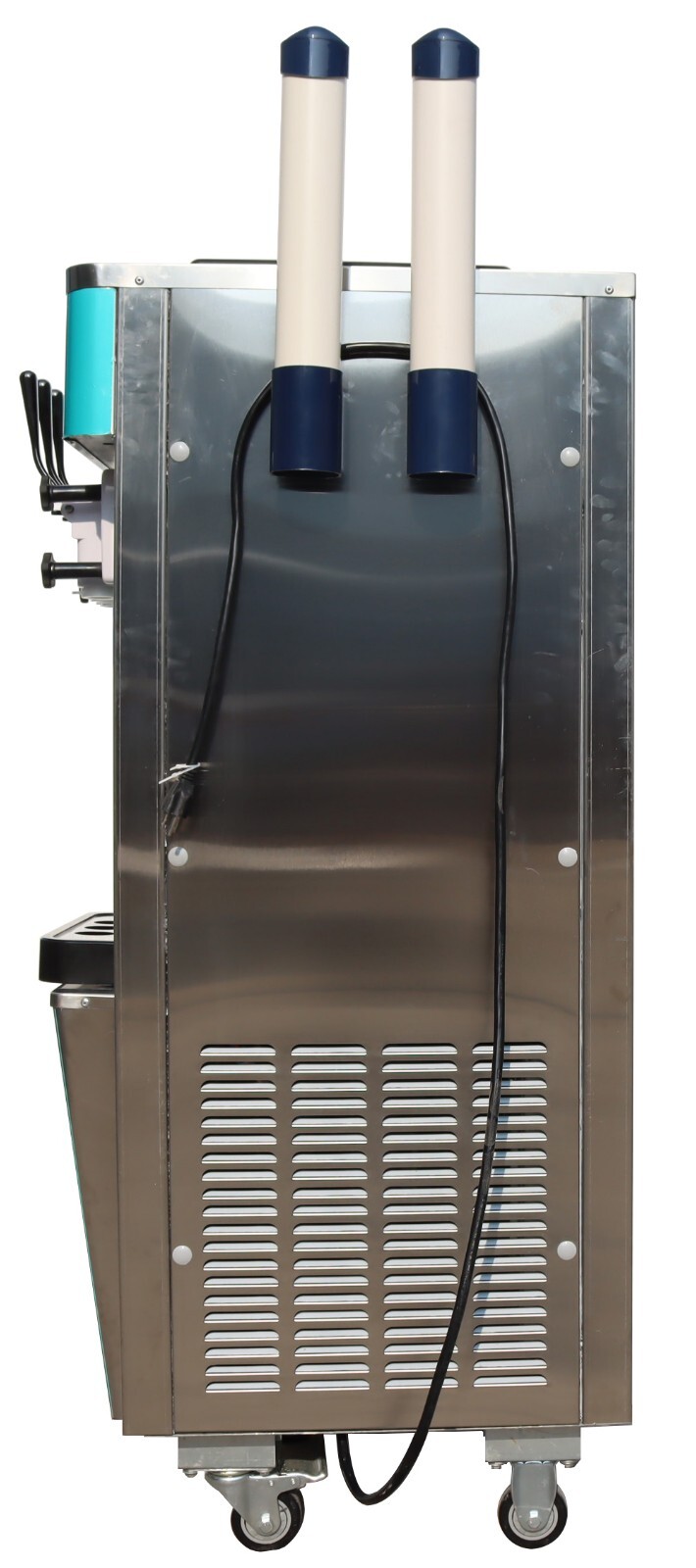 3 Flavors Soft Ice Cream Machine 20-30L/h Output Capacity LCD Display Controller