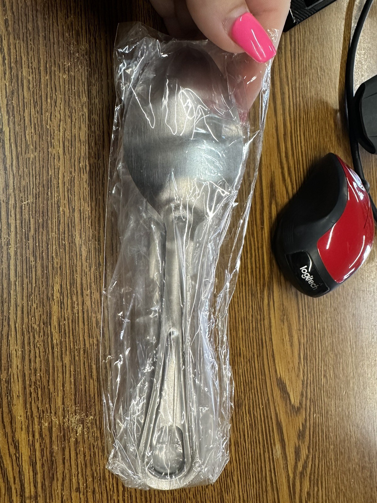WWII Style Stainless Eating Utensils 3pc Set (CK120) 7.5" Size. Free Shipping.