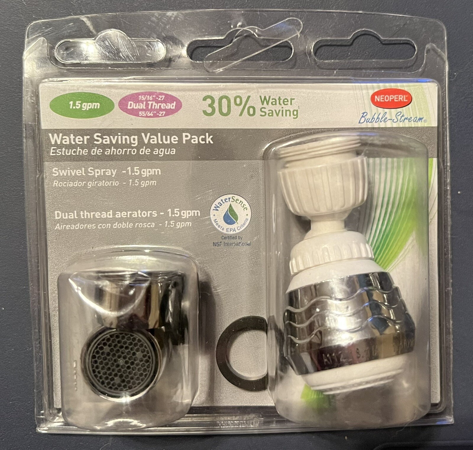 NEOPERL 741372  Water Conservation Flow Restrictors Aerator Pack 37.0120.98