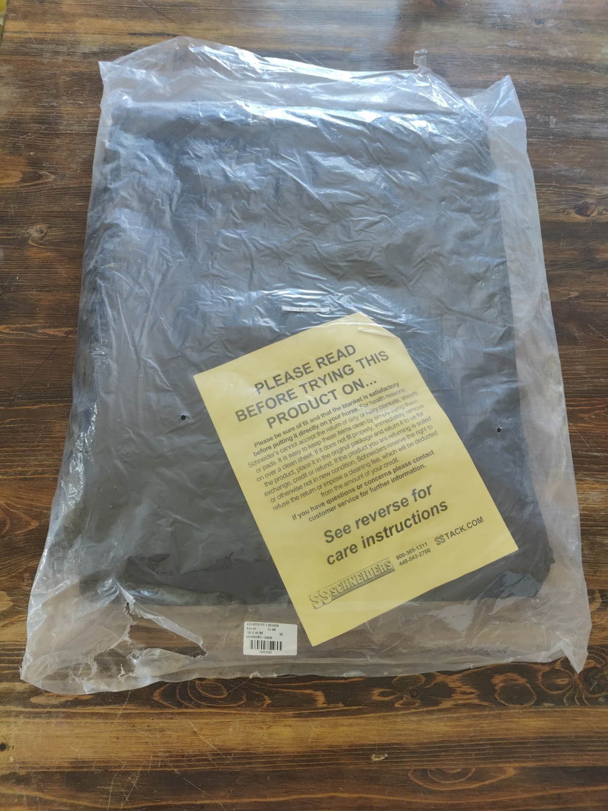 SCHNEIDERS ArmorFlex Challenger  Adjusta-Fit 3 Season Horse Blanket SZ 80