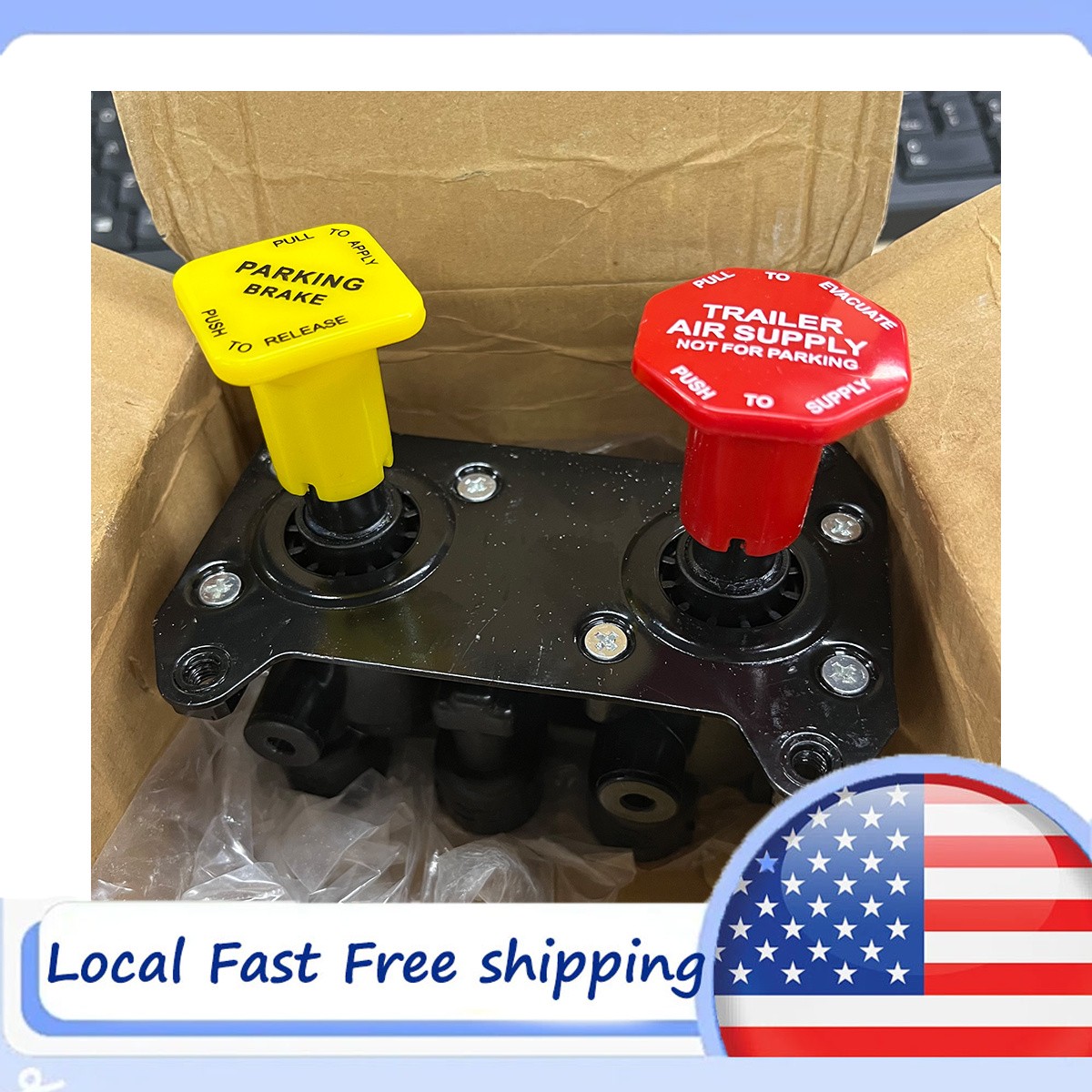 MV3 Dash Air Brake Control Valve Module For Kenworth Peterbilt Volvo US NEW