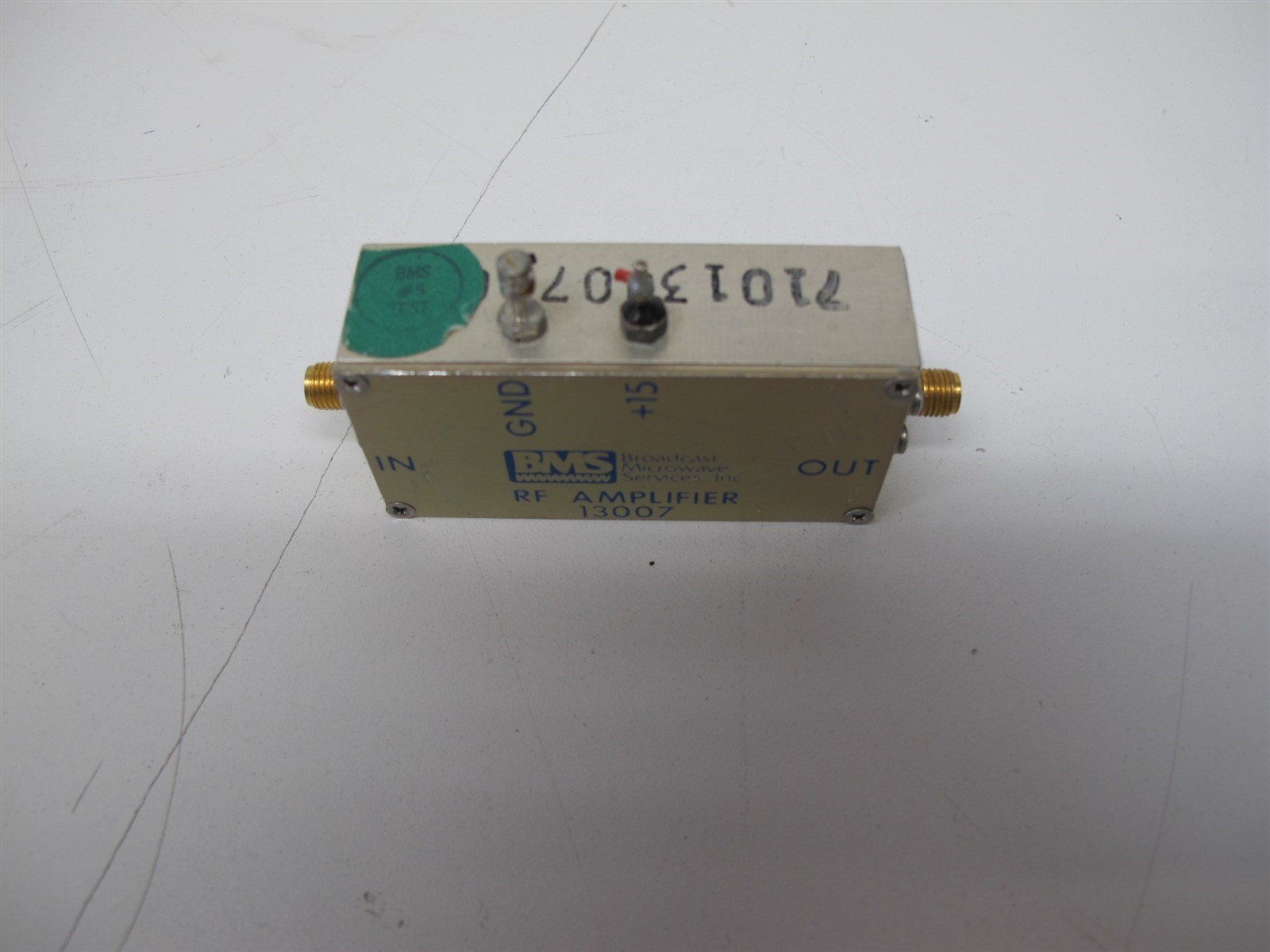 Broadcast Microwave Services RF Amplifier 13007