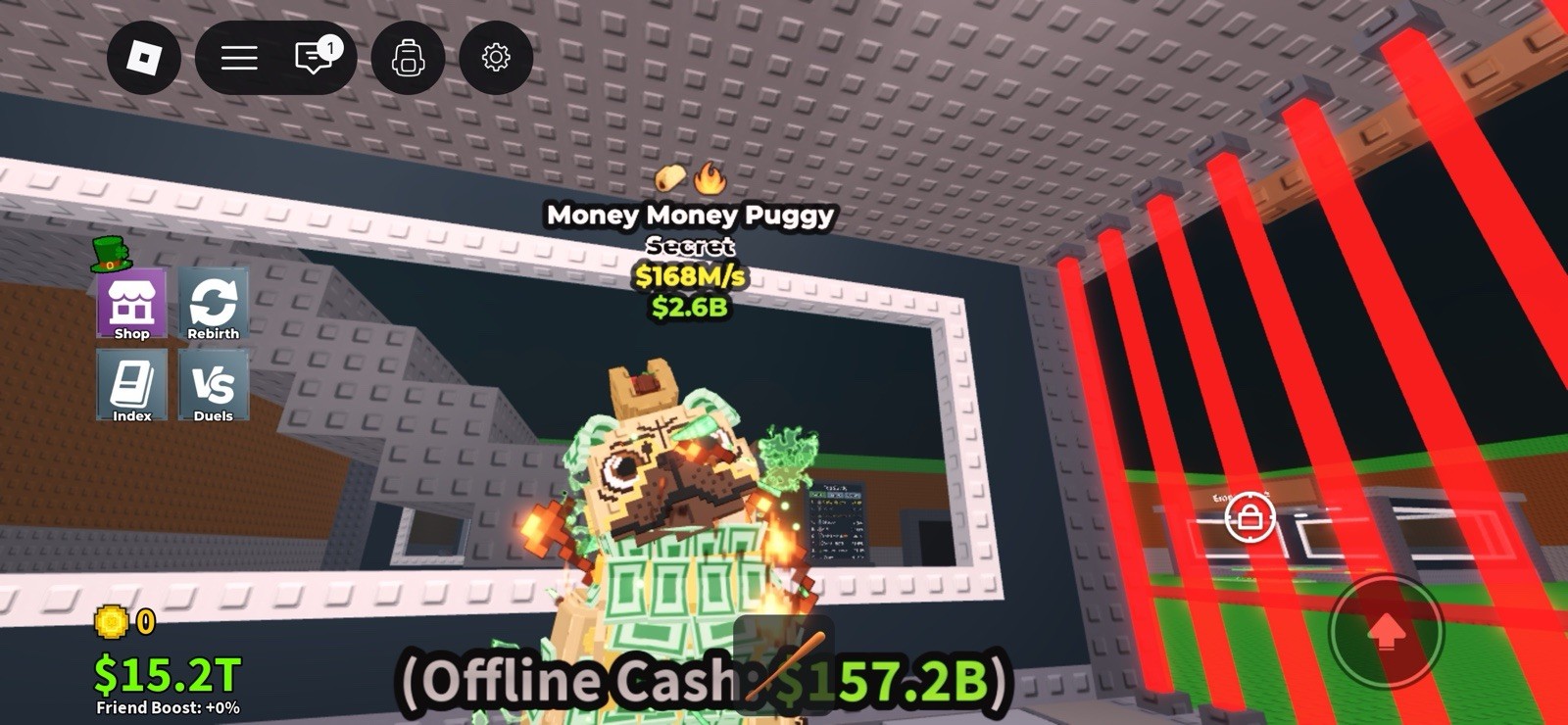 Money Money Puggy secret 168m Fire 🔥and 🌮 trait