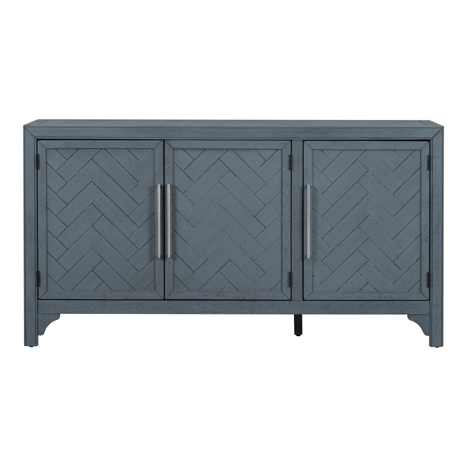 U_Style Designed Storage Cabinet Sideboard with MDF+Pine veneer , Adjustable S