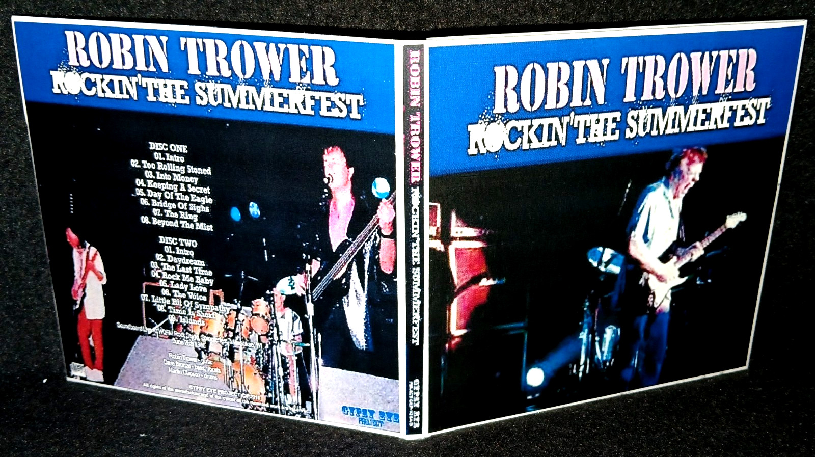 Robin Trower Milwaukee 1985 Gate Fold 2CD Package NEW