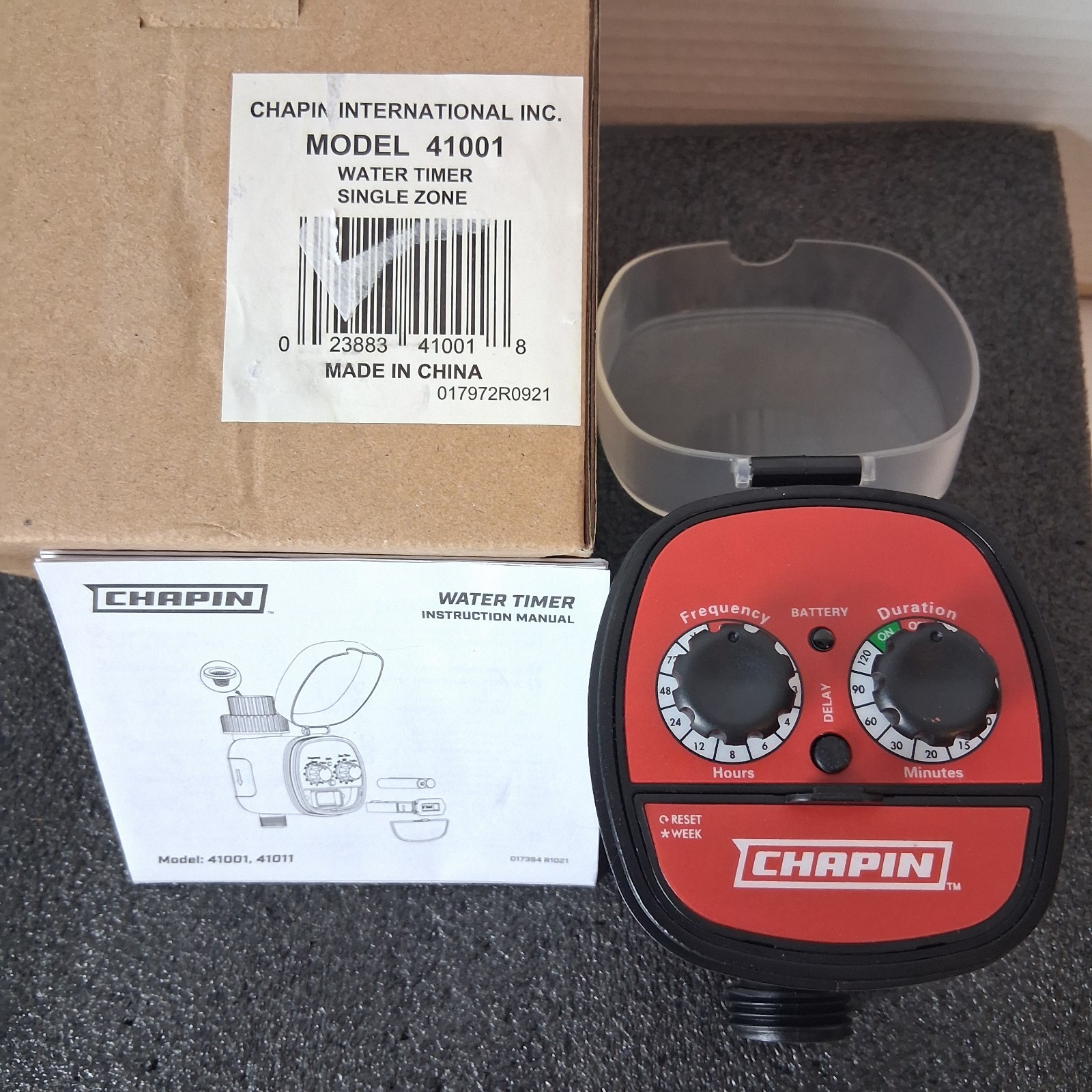 Chapin 41001 Single Zone Above Ground Tap Programmable Water Timer