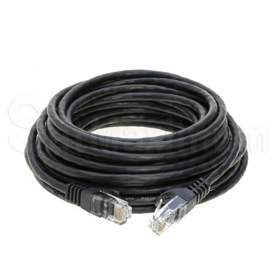 RJ45 CAT6 Patch Cord Cat 6 Ethernet Cable for Router Internet Network Modem 15'