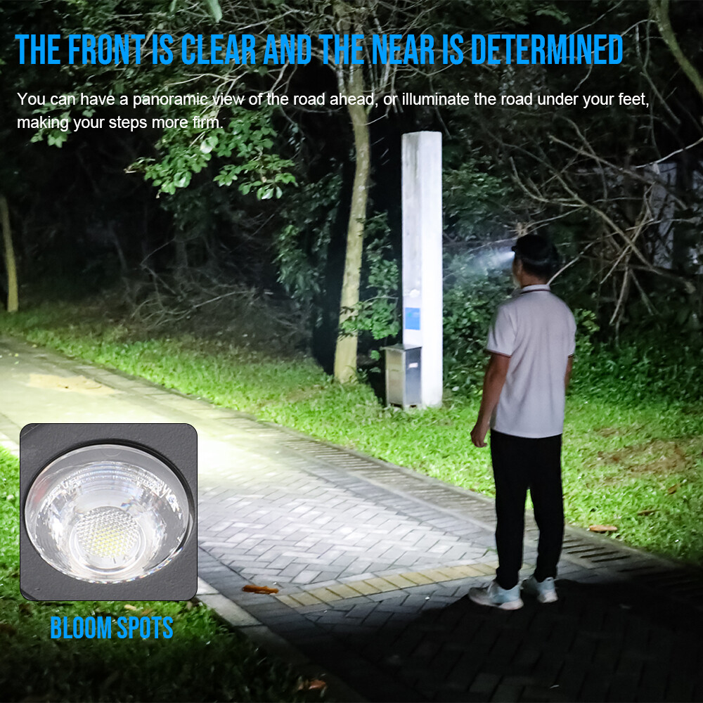 TrustFire 1350LM Rechargeable Headlamp Waterproof Headlight W/Red /Floodlight US