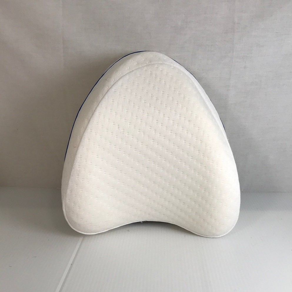 Side Sleepers Orthopedic Memory Foam Leg & Knee White Pillow