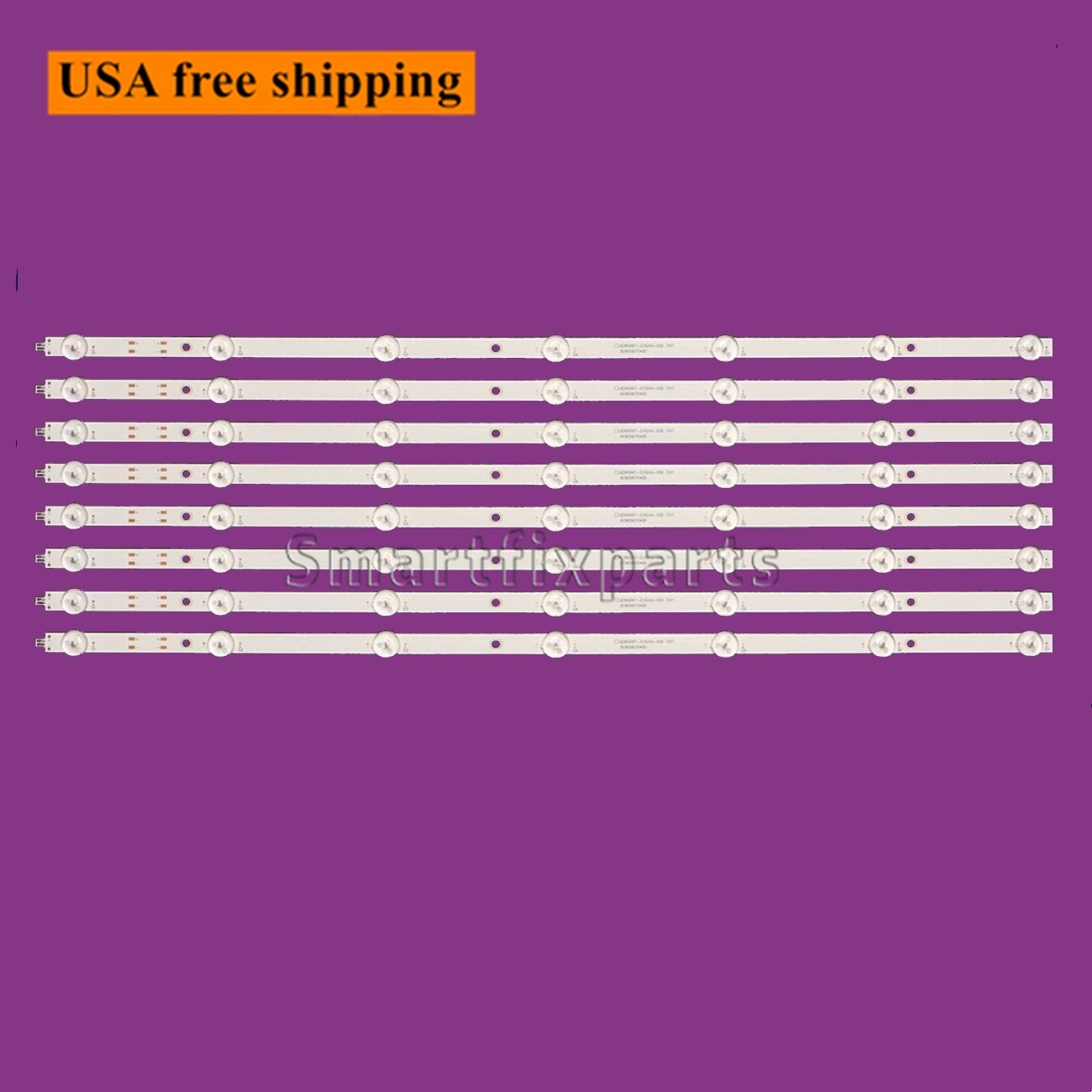 LED Strips For ONN 100012587 100012587-CA LED65D07-ZC62AG-02D 30365007043