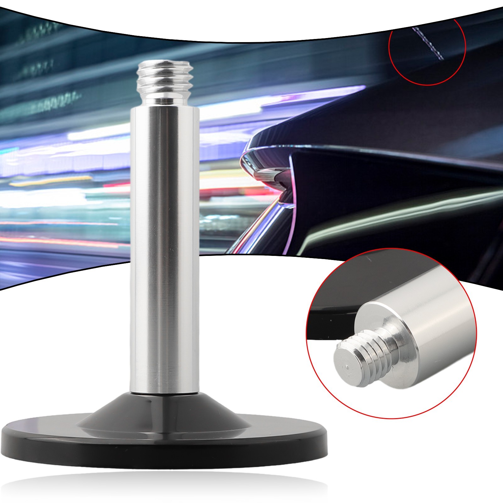 Sturdy Aluminum Anodized Magnetic Base for High Performance GNSS Antennas