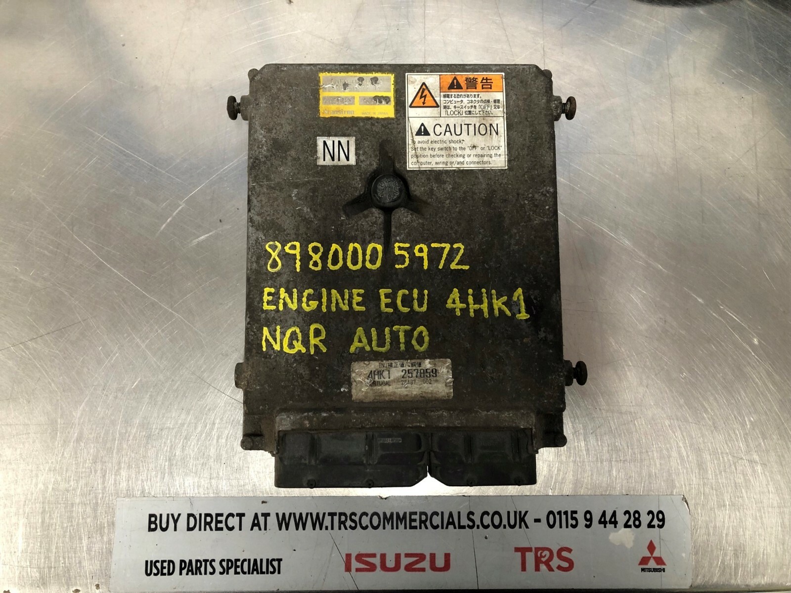 Isuzu Truck Used Engine ECU NQR Auto 5.2 8980005972
