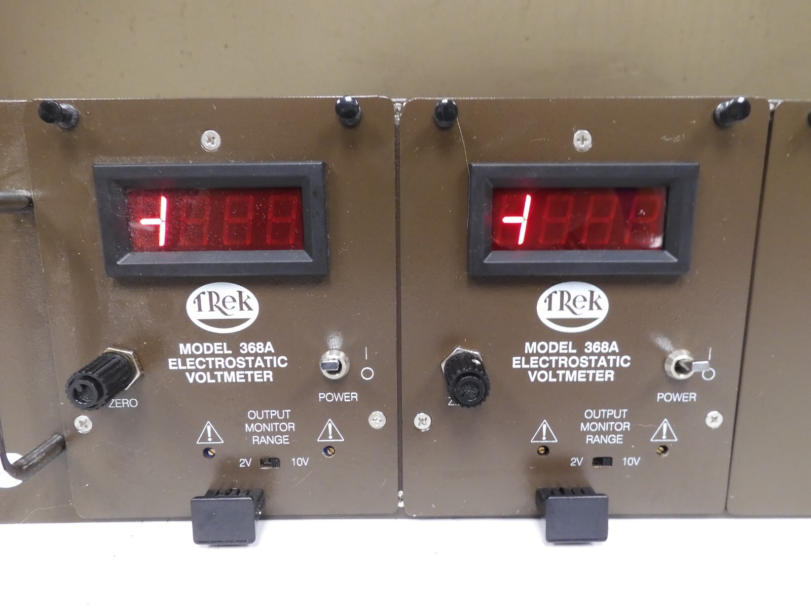 Trek - Model 368A - Electrostatic Voltmeter (2 Units) - PY49