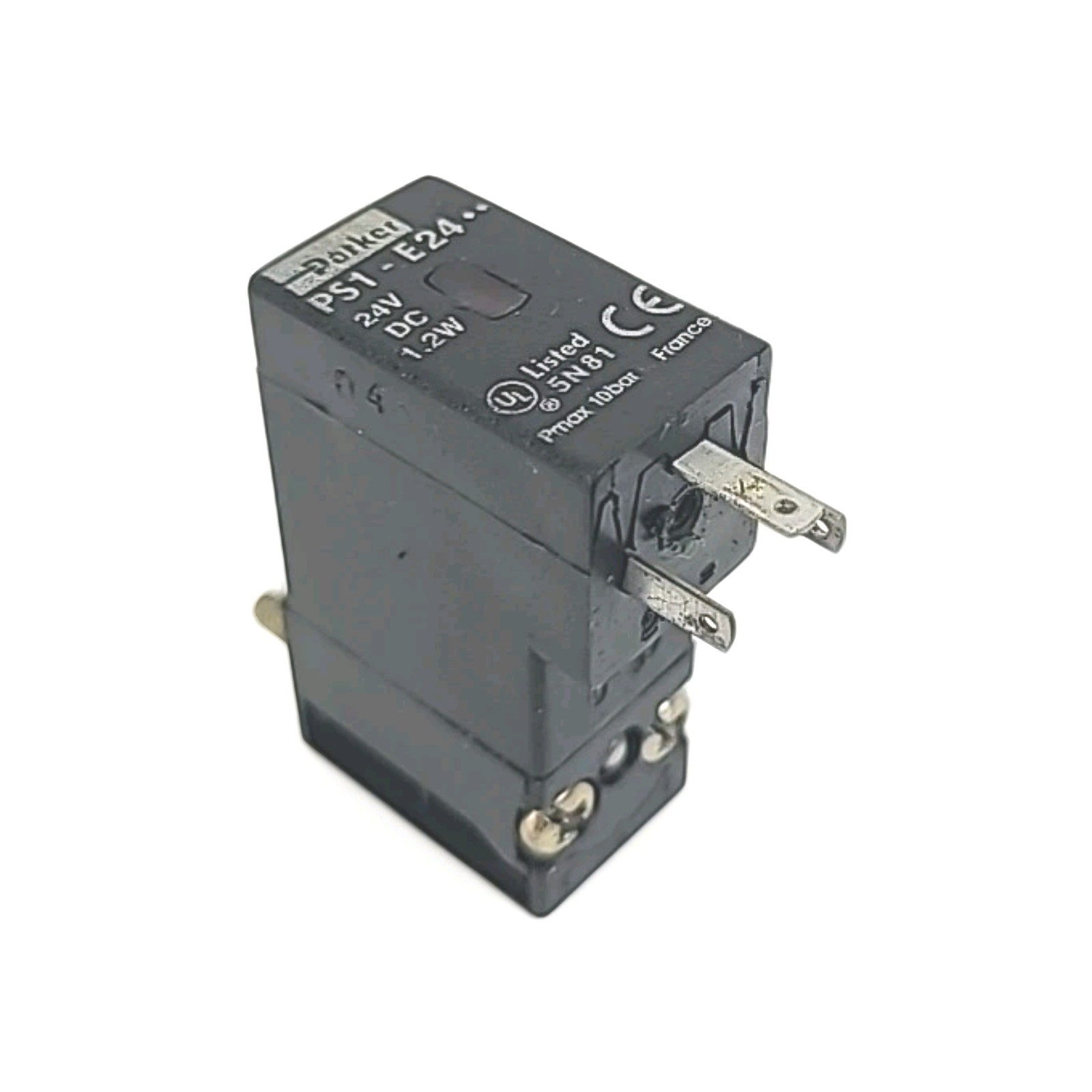 Parker PS1-E2492B  PS1E2492B Pilot Solenoid Valve 24VDC 1.2W