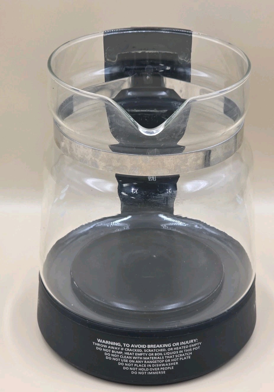 Mr. Coffee Cafe Latte Maker BVMC-EL1 Replacement Carafe NO LID