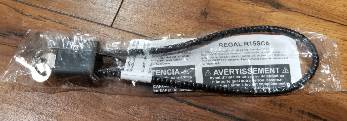 Regal R15SCA 15" Cable Gun Lock Handgun Pistol Revolver Shotgun Rifle *NEW*