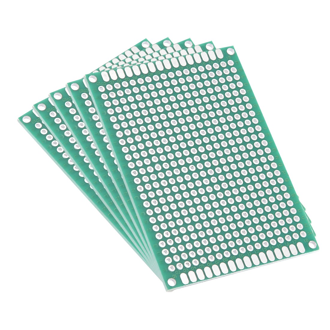 5x7cm Double Sided Universal Printed Circuit Board for DIY Soldering 5pcs