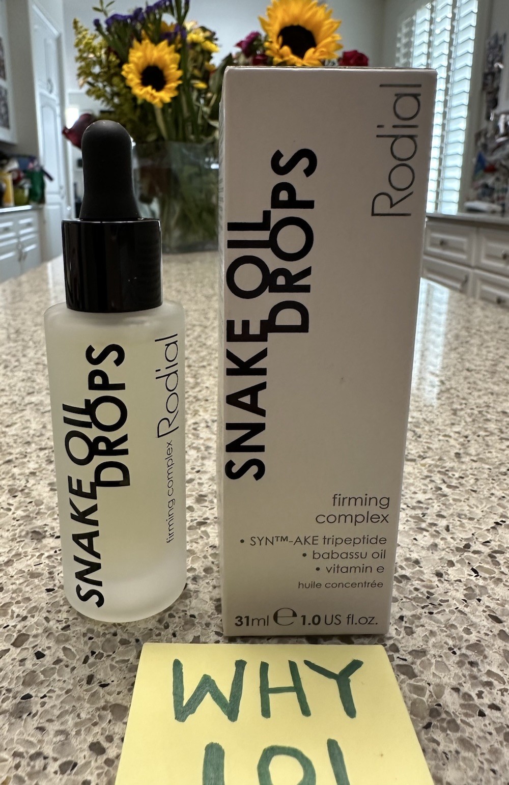 Rodial SNAKE OIL DROPS Firming Complex SERUM 1oz/31mL FULL SZ SEALED BOX $75