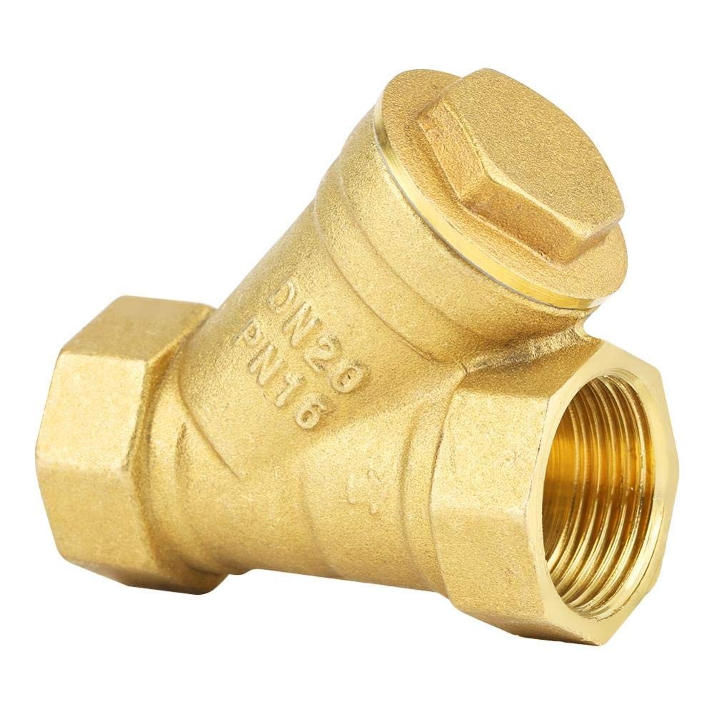 Forged Brass Y-Strainer, Brass Filter, 3/4" BSPP Female Thread Y Shaped Brass...