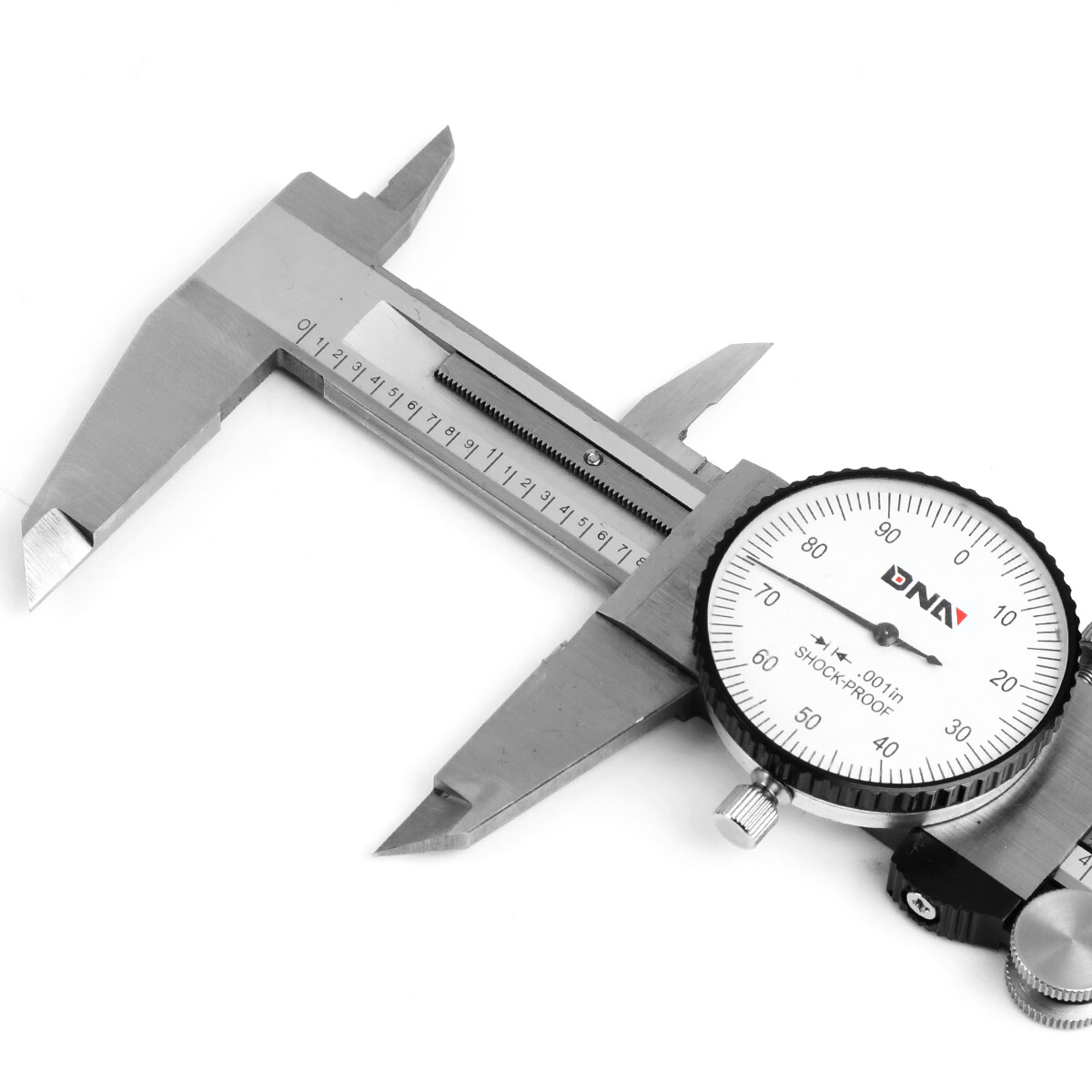 6" Hardened Stainless Depth Step Measurement Sliding Scale Dial Scale Caliper