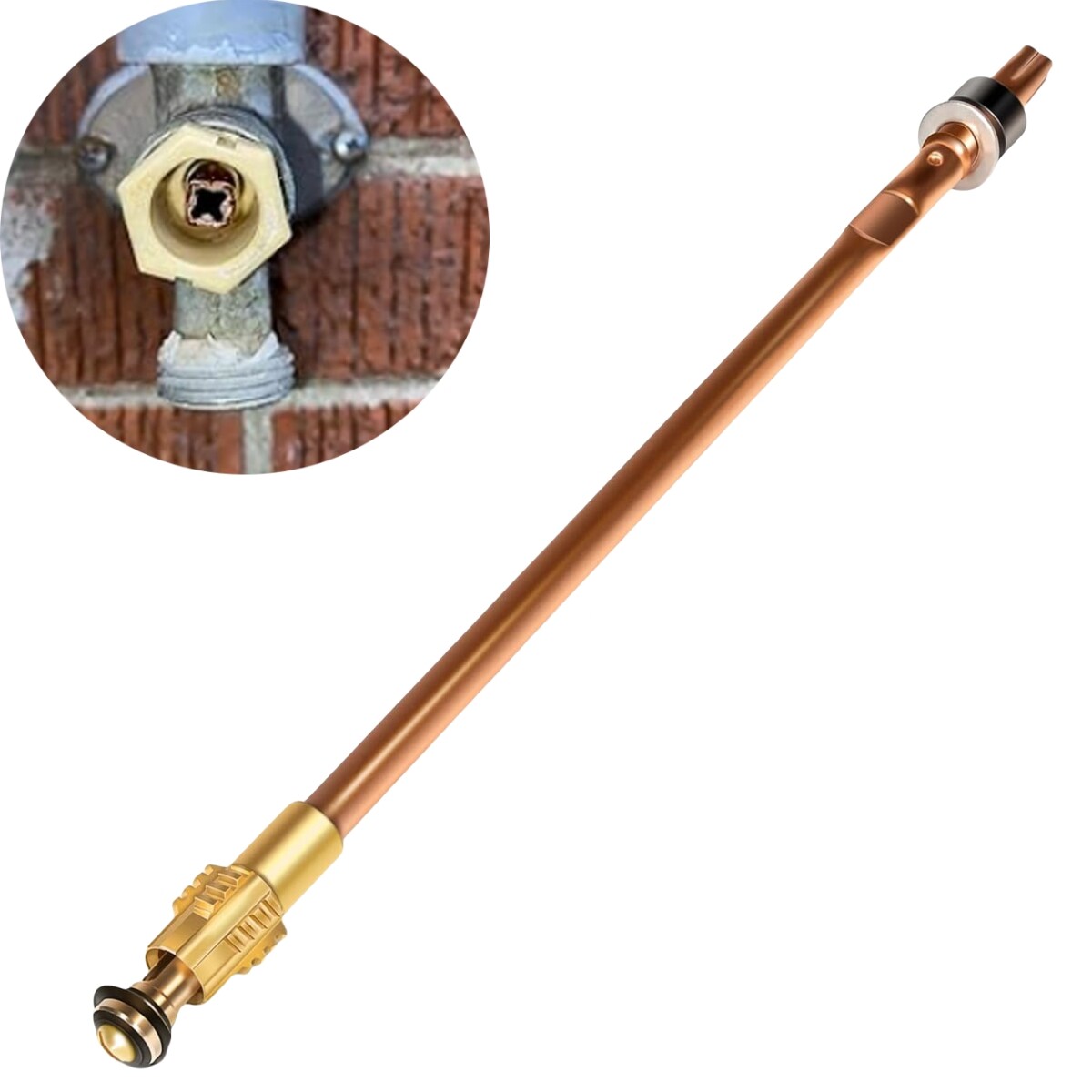 For Pier 8-Inch Sillcock ASFP 123-0093 Stem Assembly 500 Series Mansfield Style