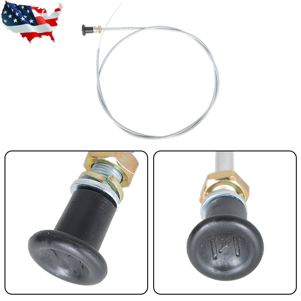 237 Universal Push Pull Choke Cable 63" Inner 60" Conduit 2 3/4" travel