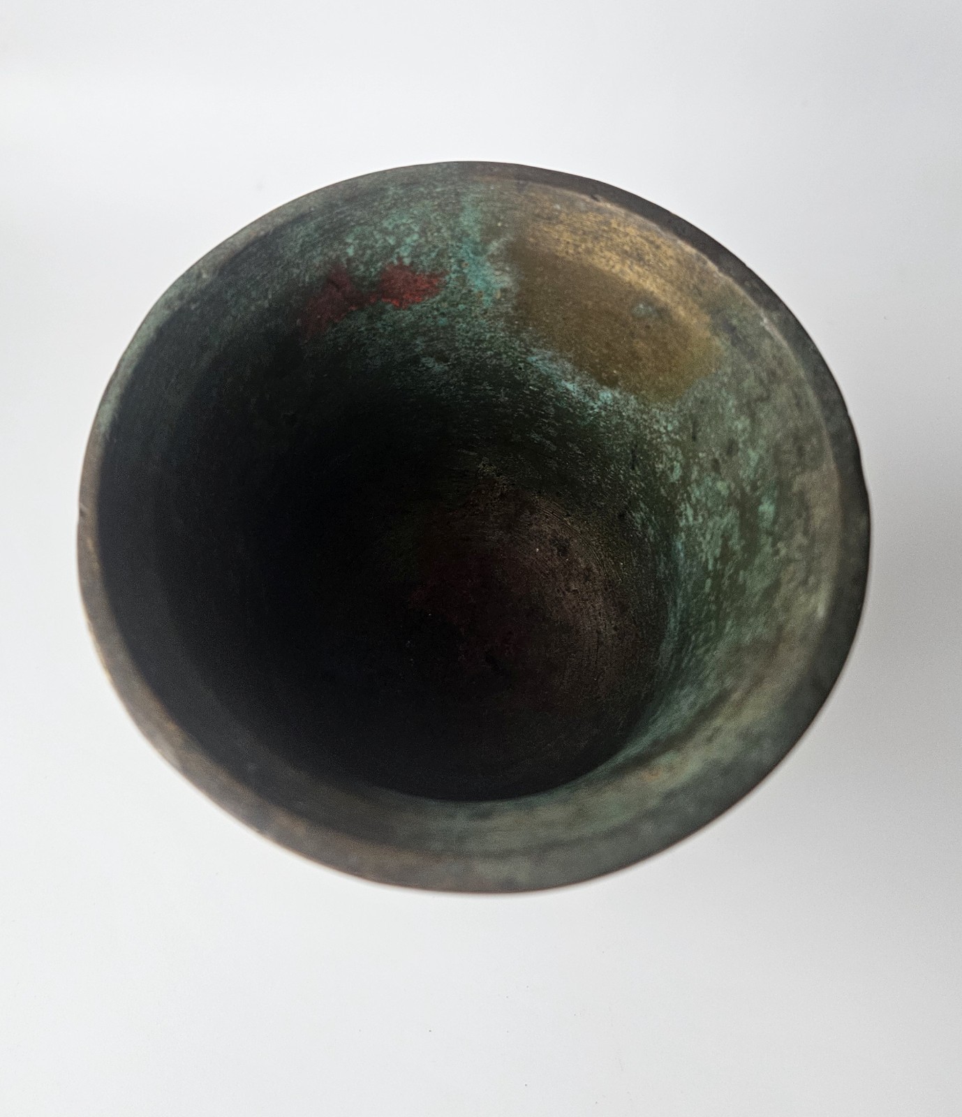 Antique Heavy 5" Brass Mortar 1.3kg