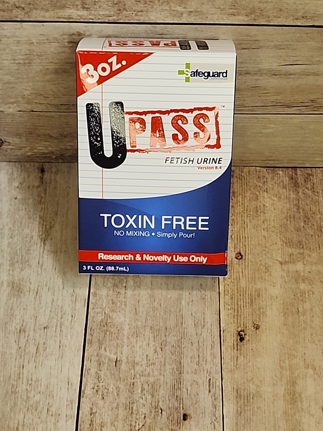 U Pass fetish urine, 100% Pre-laboratory tested, toxin free, unisex