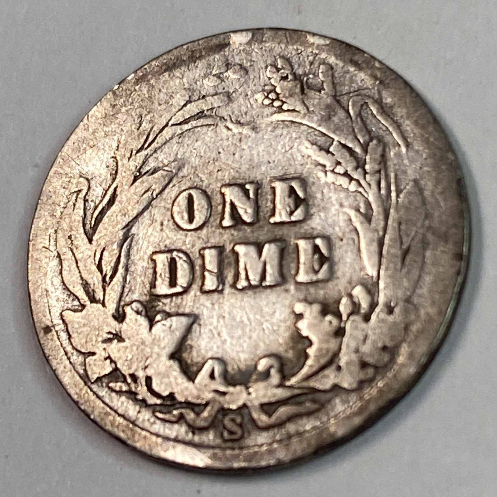 1901-S Barber Dime KEY DATE