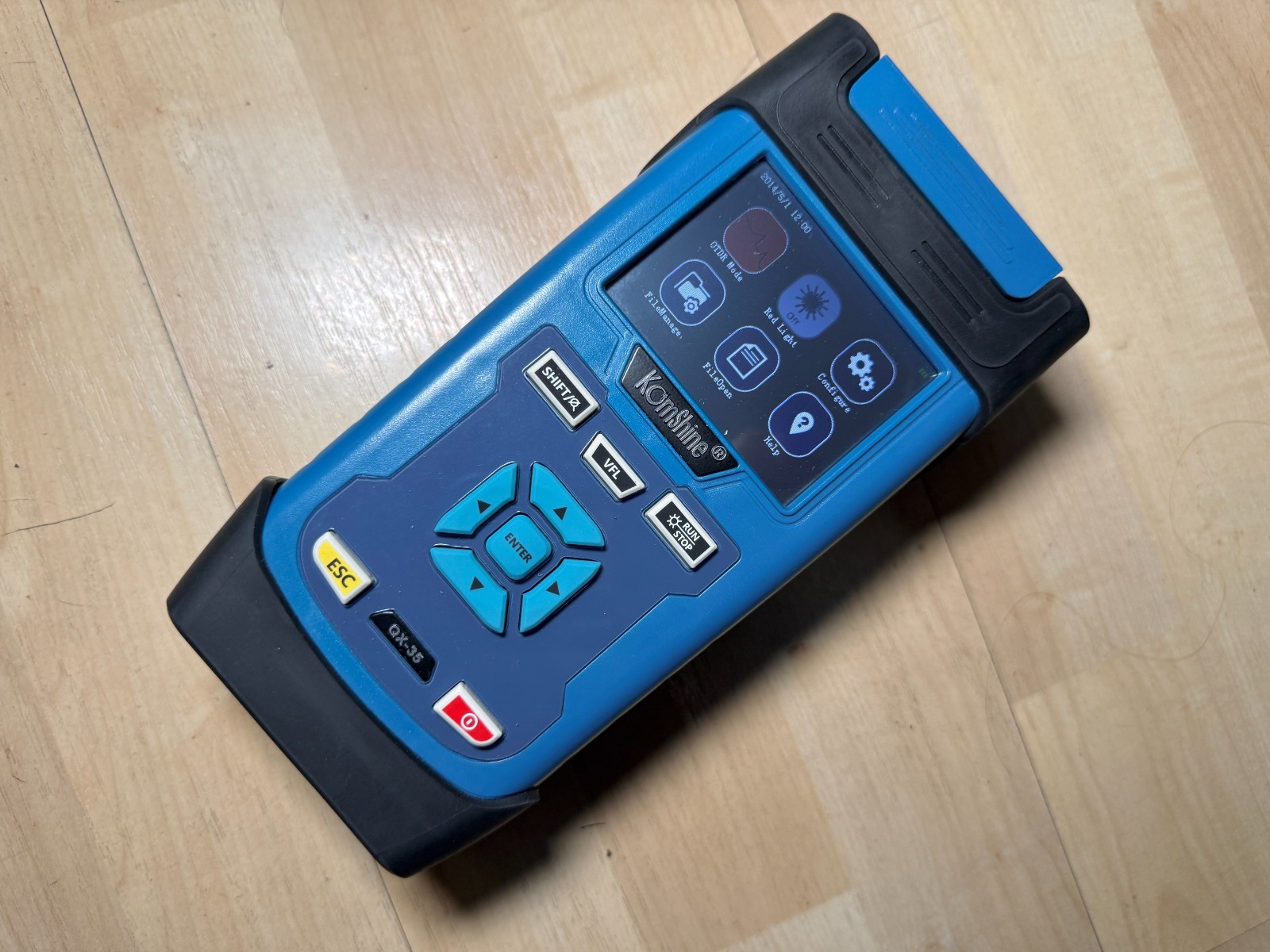 KOMSHINE QX35 QX-35 OTDR 1310/1550nm 32/30dB Singlemode ﬁber Networks