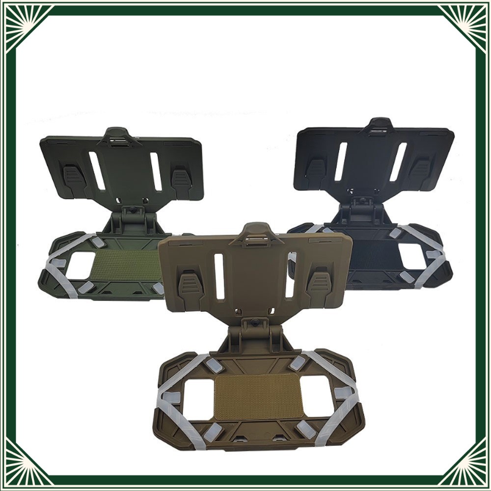 Tactical Mobile Phone Pouch Plate Carrier Vest Accessory for 4.7-6.7" Cellphone