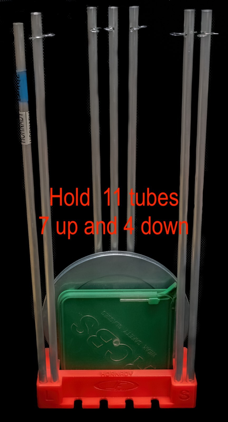Hornady and RCBS Primer Flip Tray and Tube Storage Holder Made in USA -Jofer USA