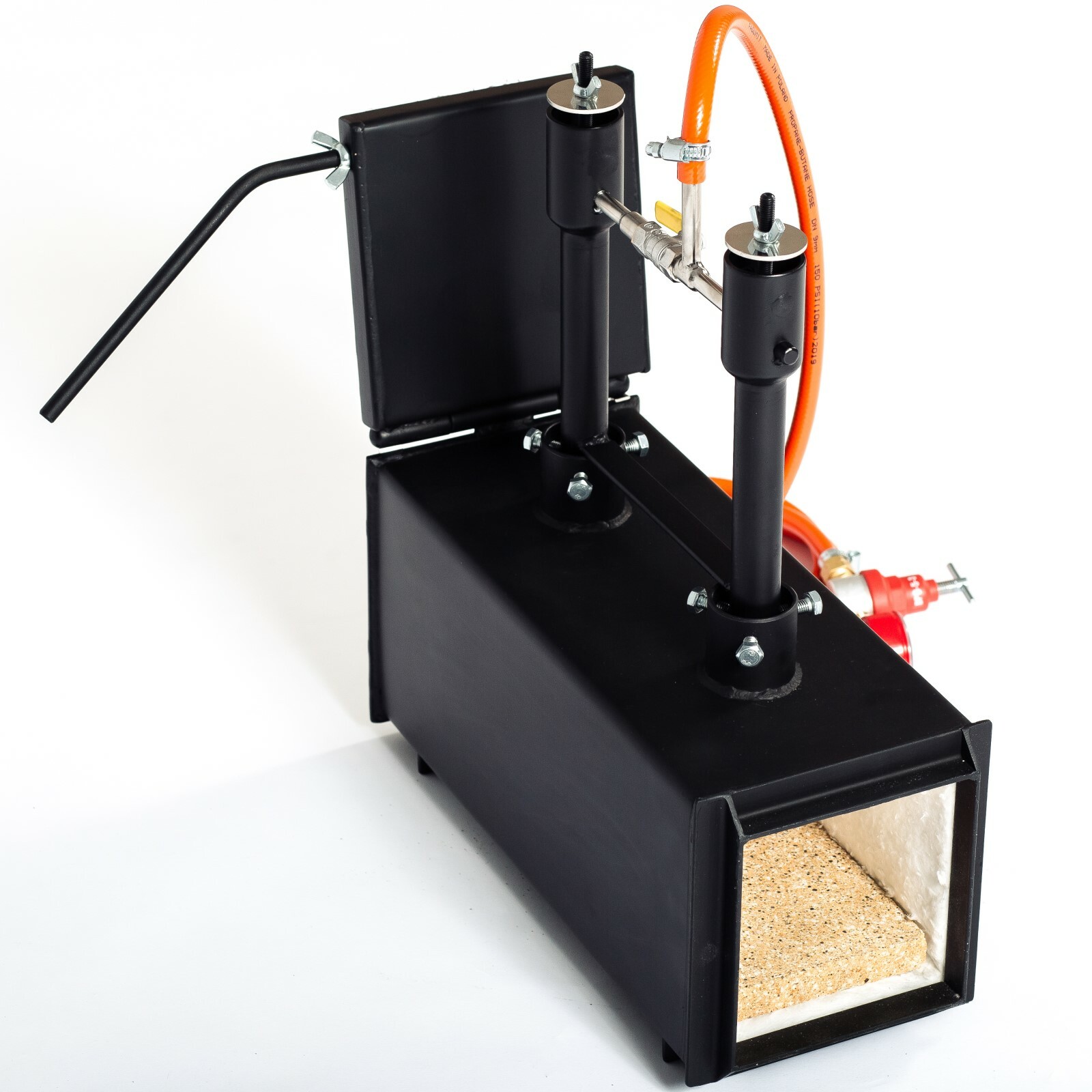 DFPROF2+1D GAS PROPANE FORGE Furnace Burner Knife Making Blacksmith USA