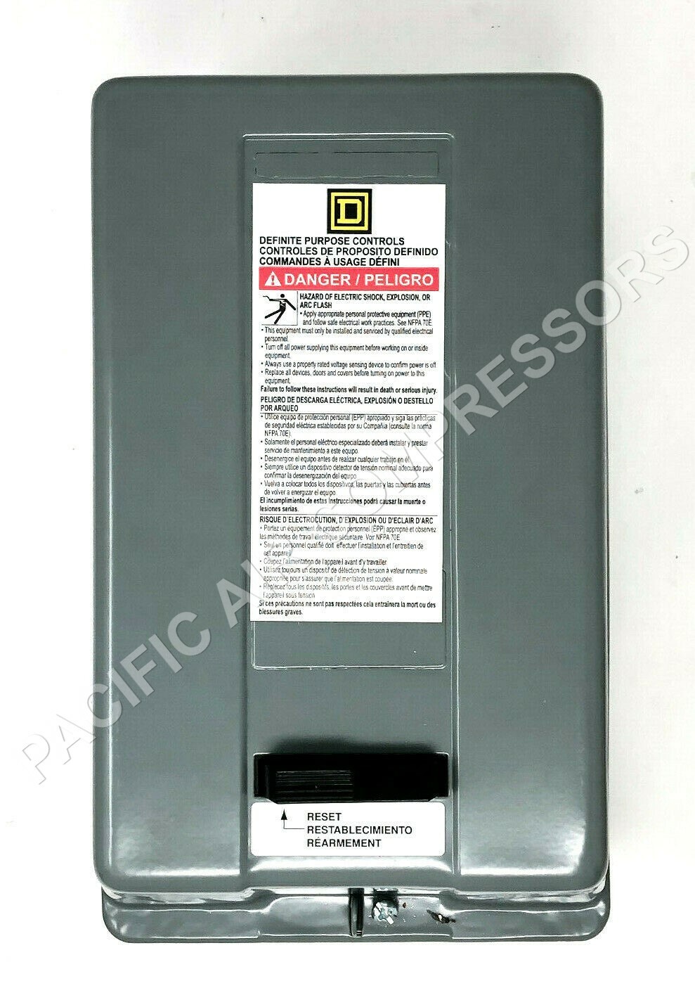 Air Compressor Magnetic Starter On Off Relay 5HP Single Phase 208-240 Volt