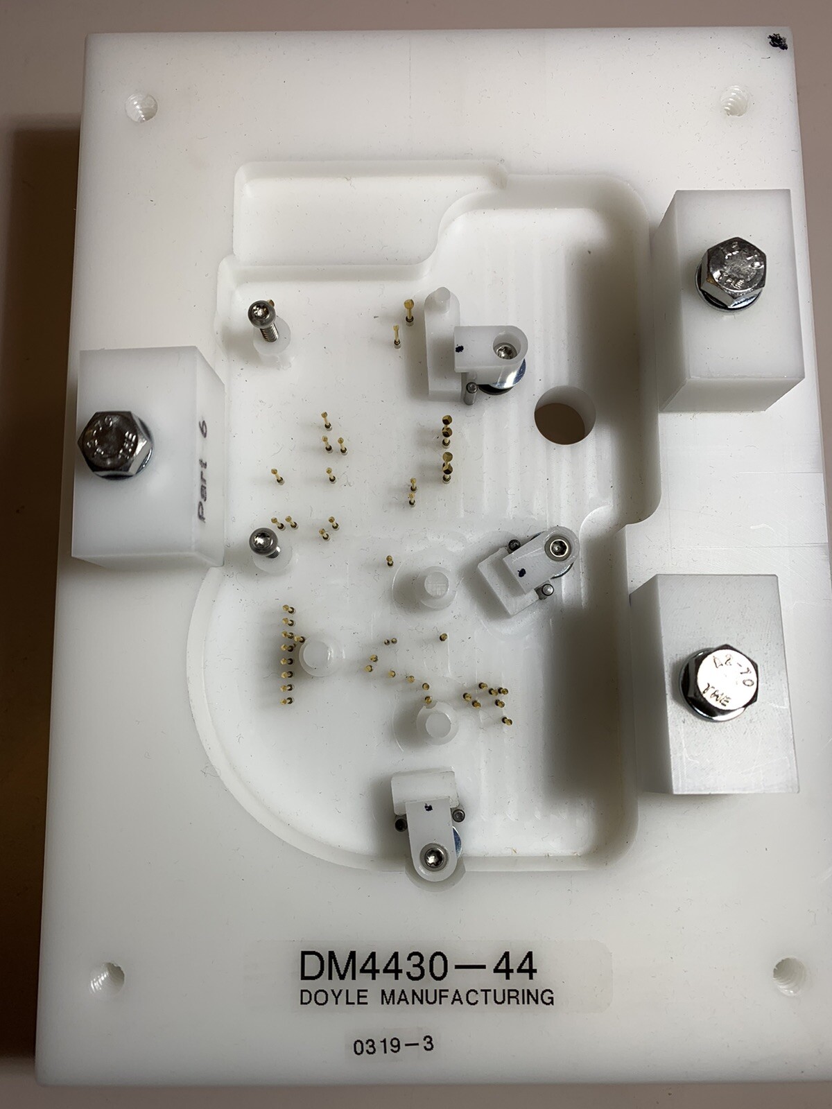 DOYLE MANUFACTURING TEST &AUTOMATION DM4430-44 03 19-3 "AS-IS, SOLD AS SHOWN"