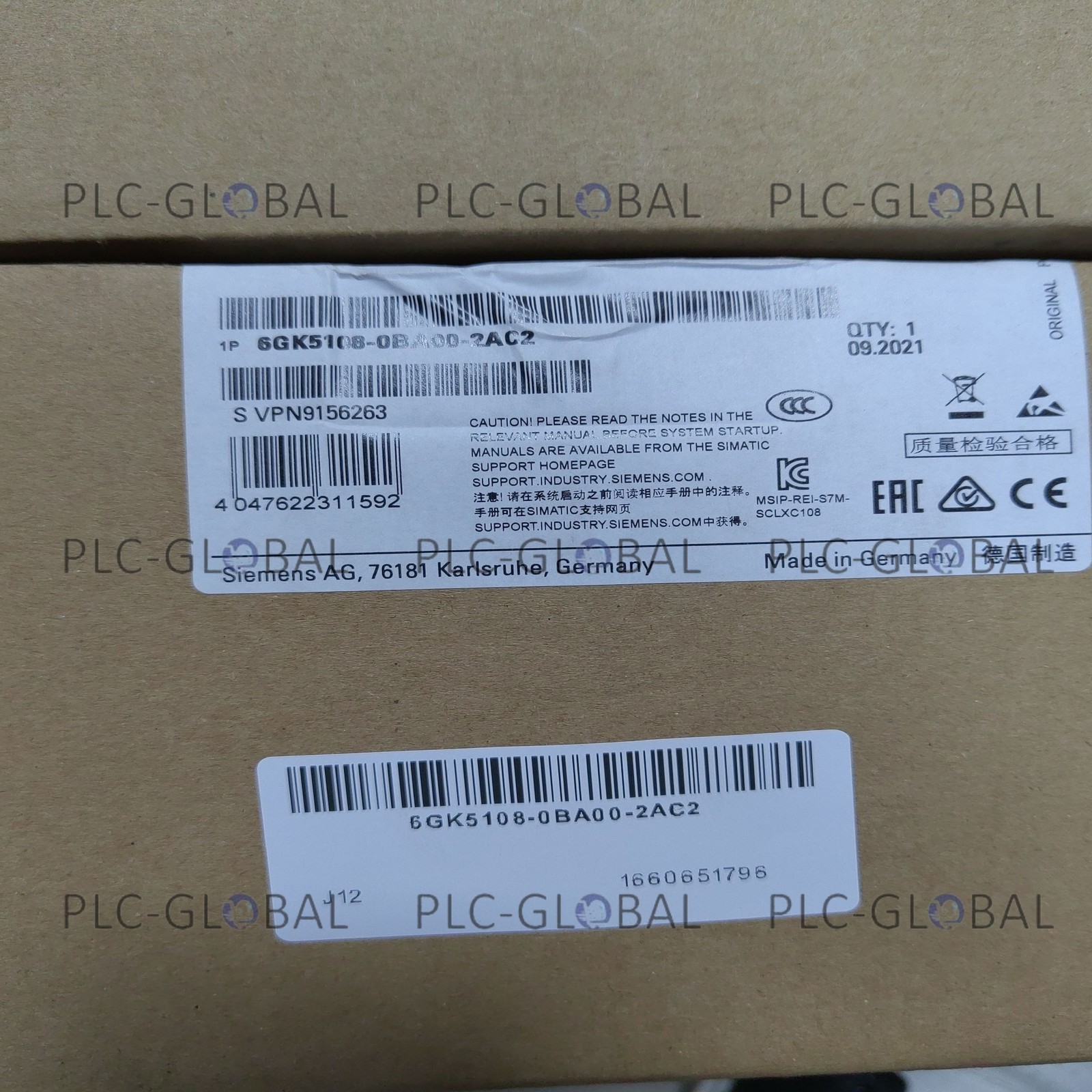 1 Unit Brand New Siemens 6GK5108-0BA00-2AC2 Local Stock With Warranty