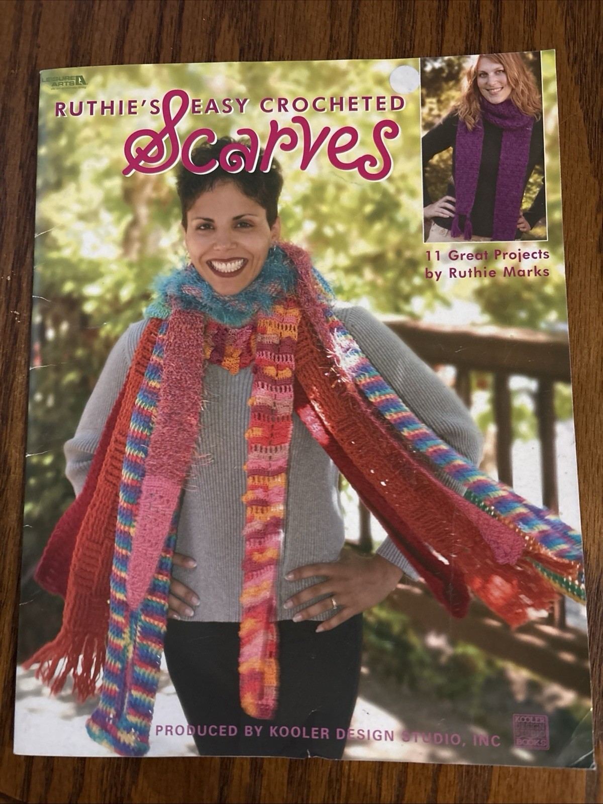 2004 Ruthie’s Easy Crocheted Scarves Leisure Arts 11 Projects