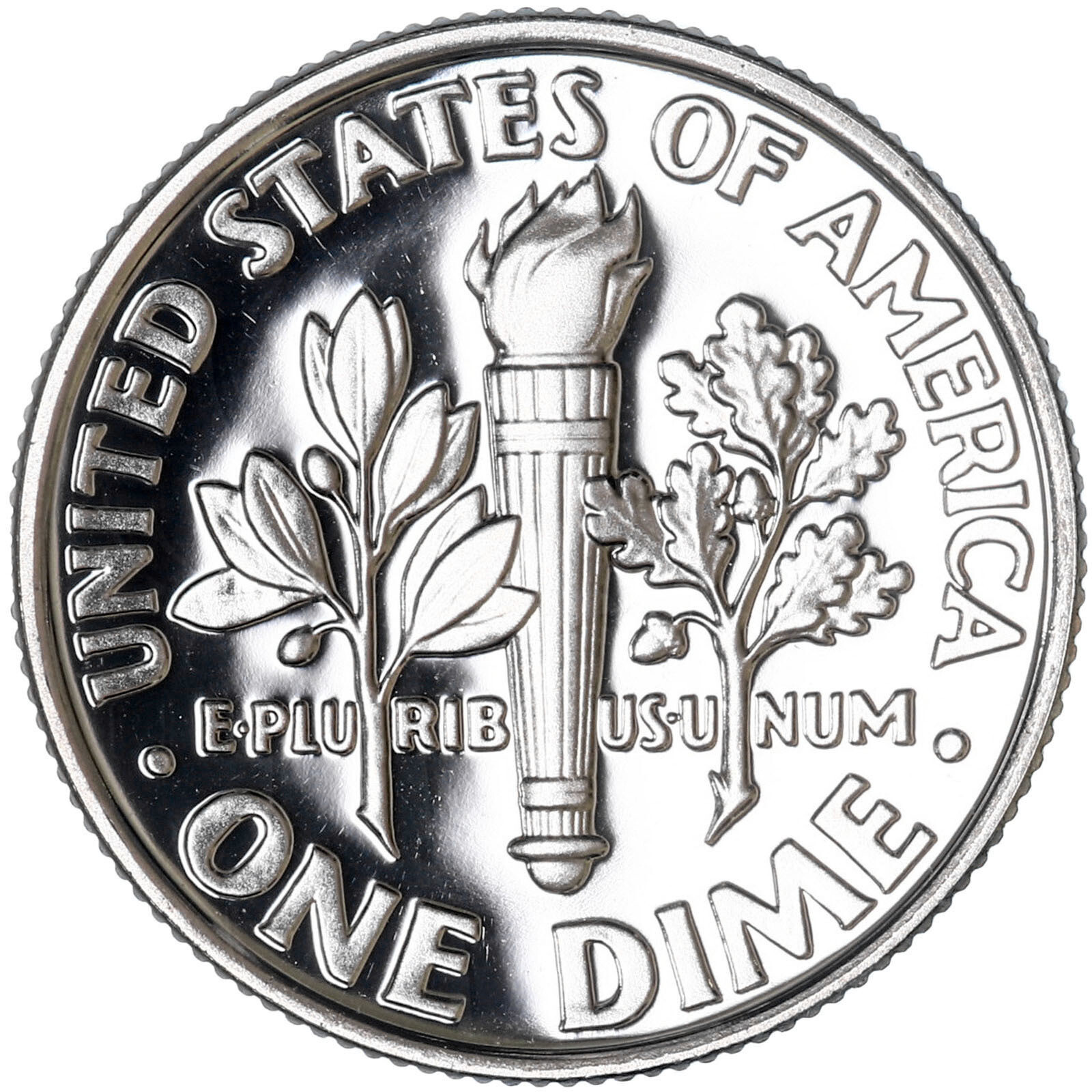 2001 S Roosevelt Dime Gem DCam Proof CN-Clad