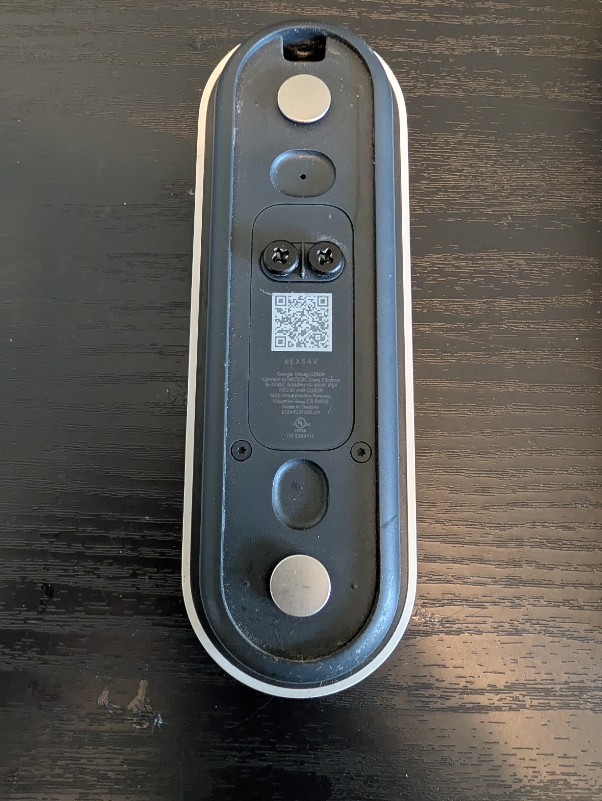 Google Nest Doorbell, Wired - Linen