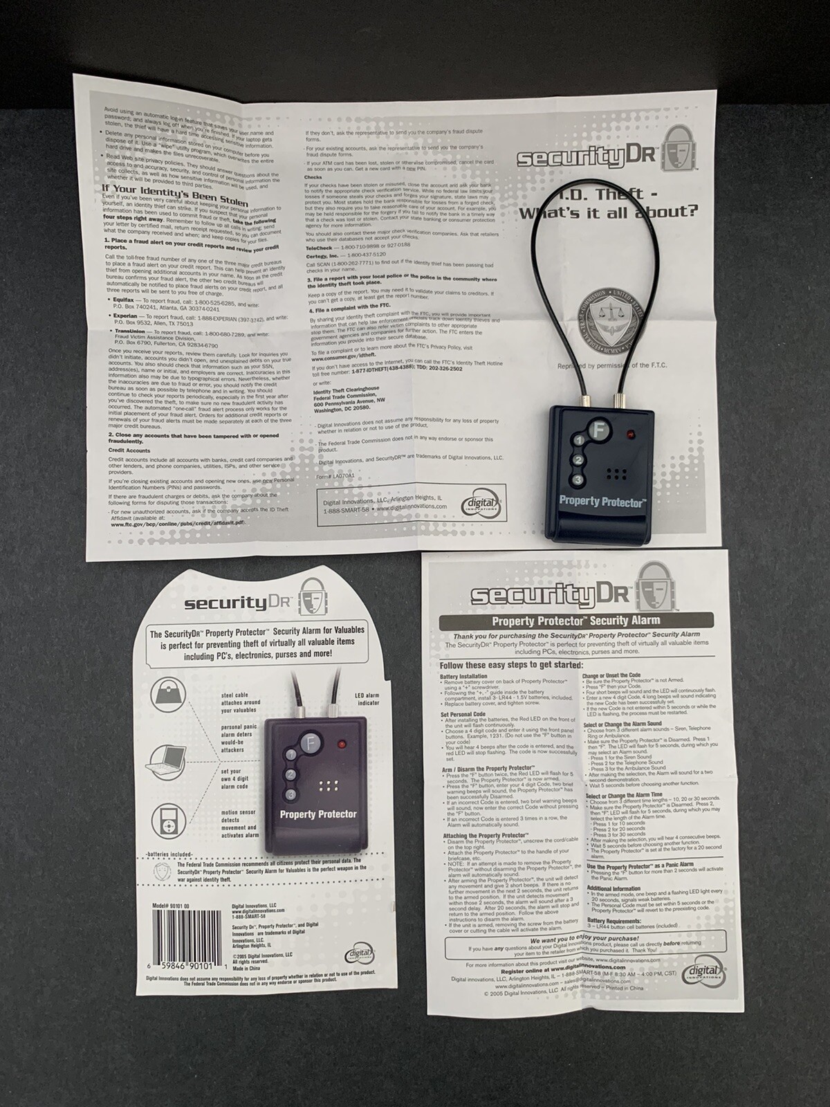 SecurityDr Property Protector Security Alarm