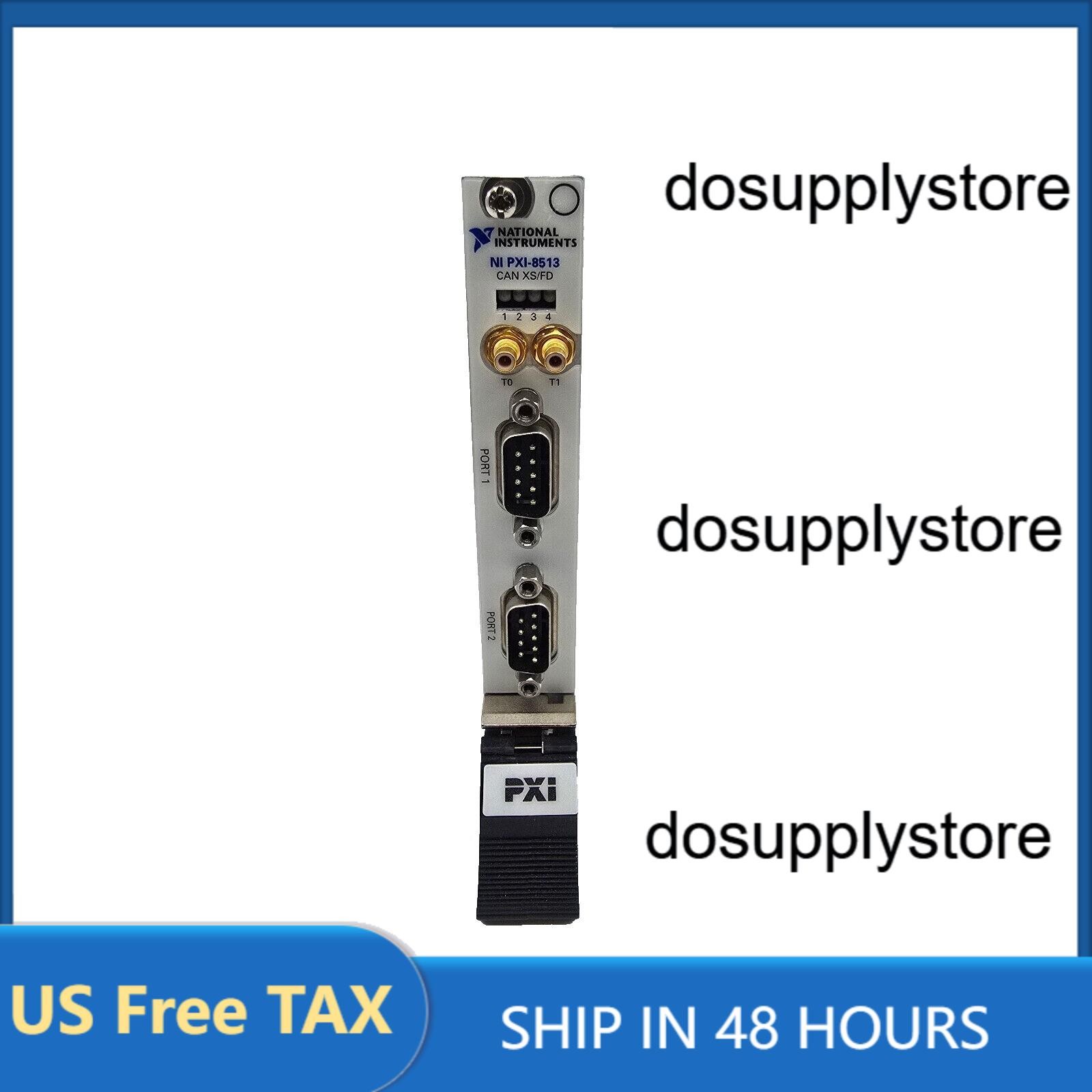 US Free TAX NEW NI PXI-8513 PXI 8513 CAN/XS, XNET 2-port.