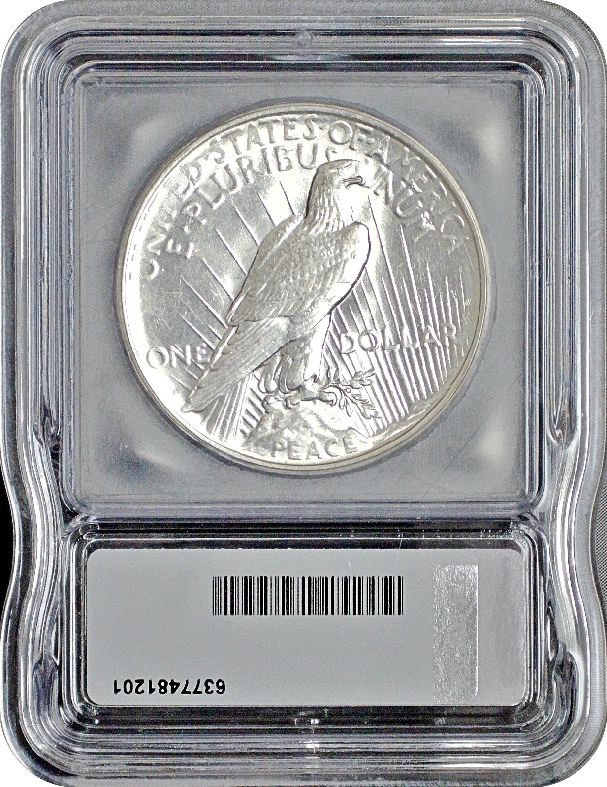 1926 D Peace Silver Dollar S$1 ICG MS61 Uncirculated