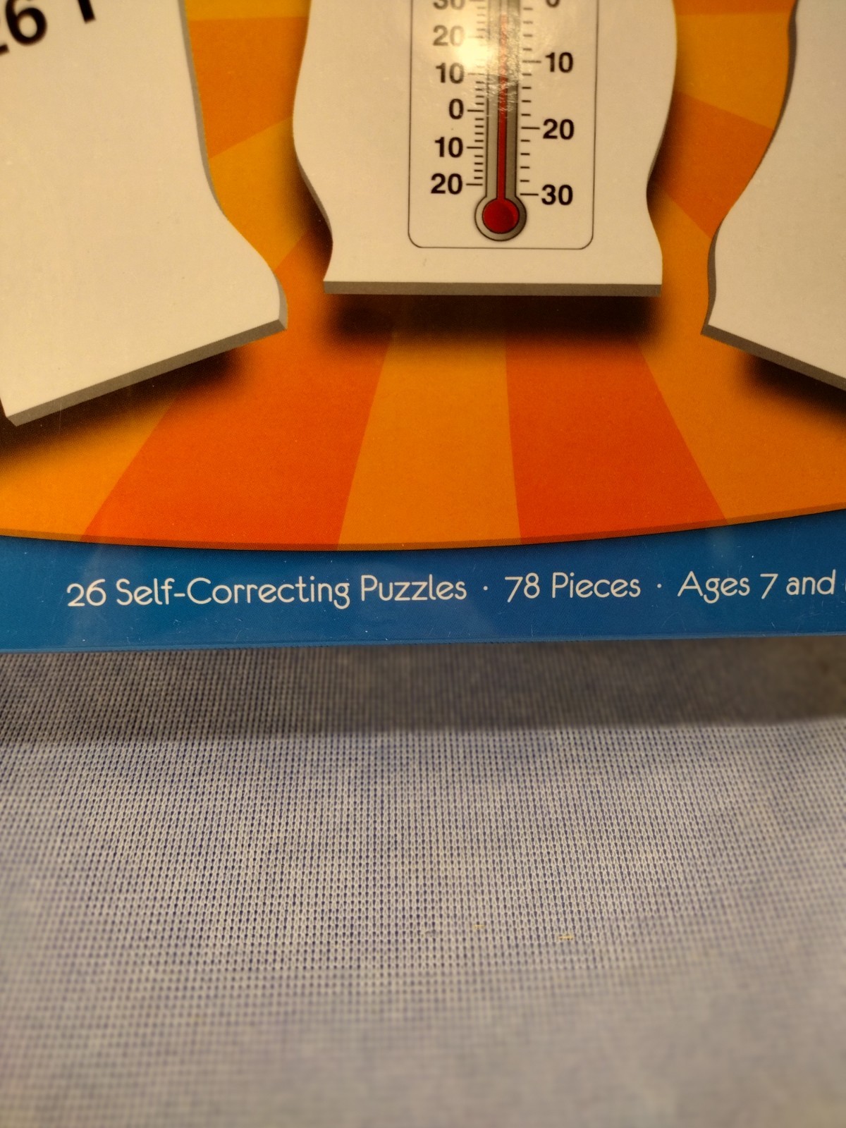 Temperature Matching Puzzles age 7+ science education thermometer degrees school