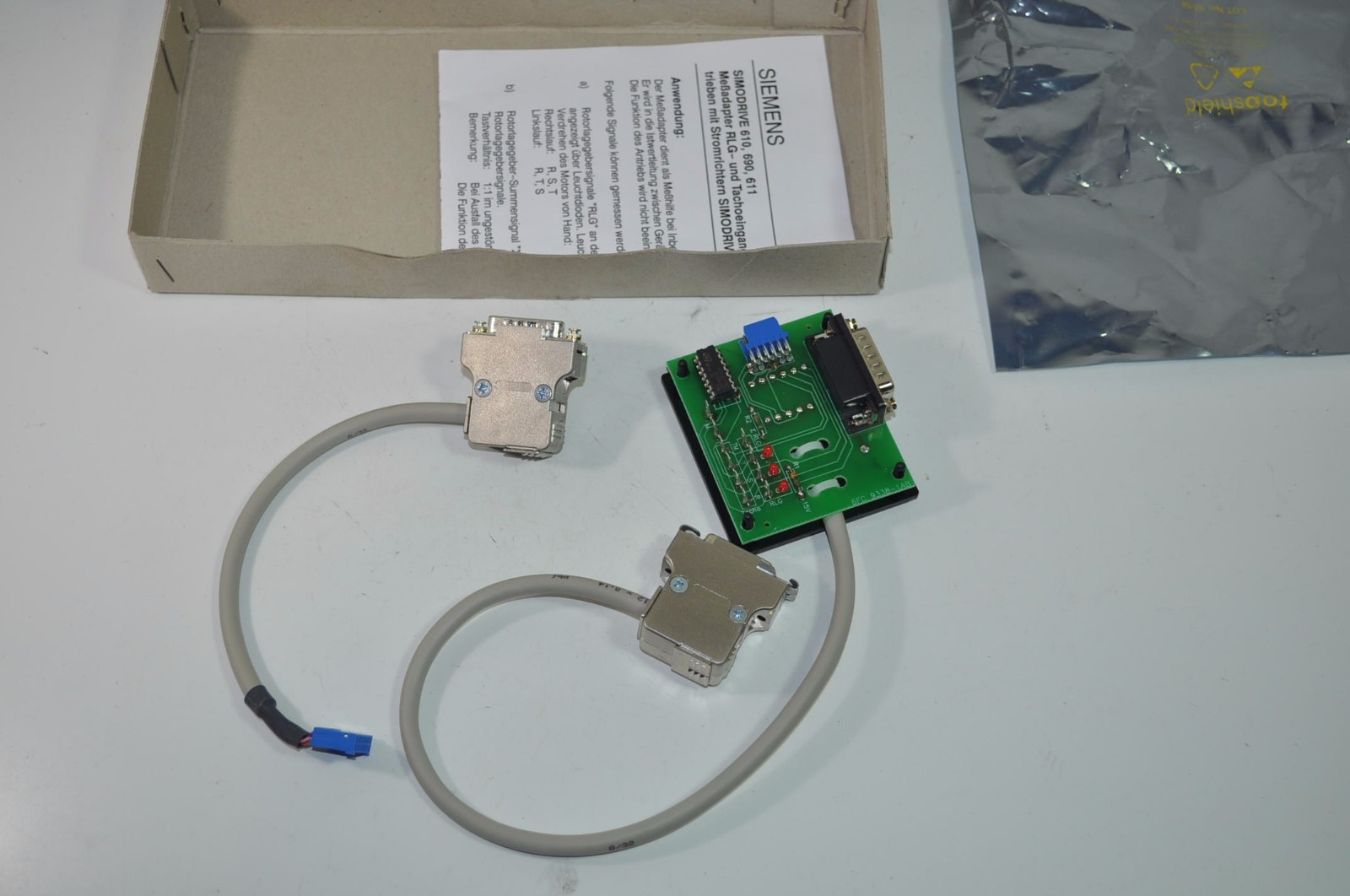 Siemens Simodrive 610 690 611 Current Feed Drive Measuring Adapter 6FC9338-1AB