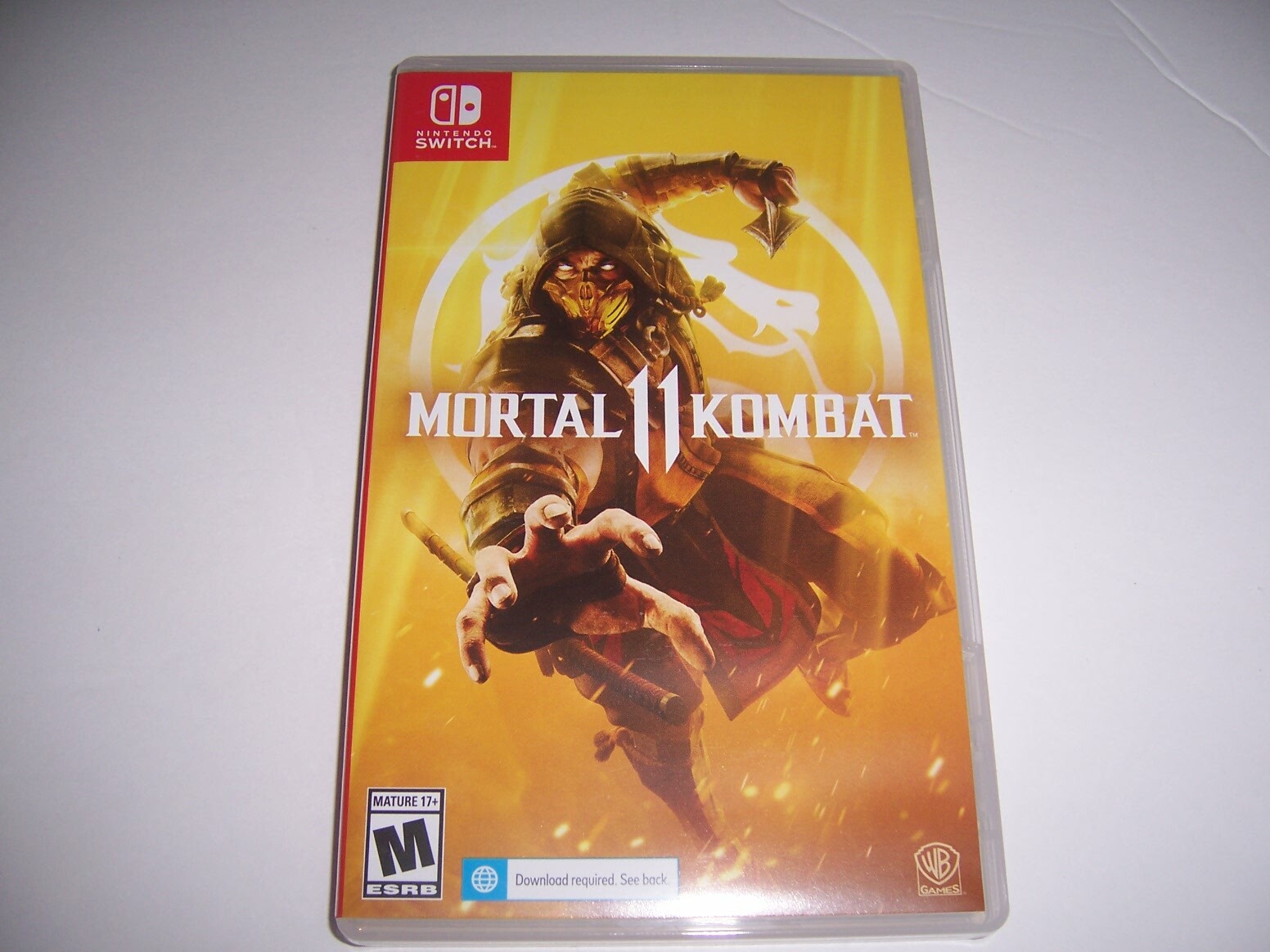 Original Box Case Insert Replacement Nintendo Switch Mortal Kombat 11