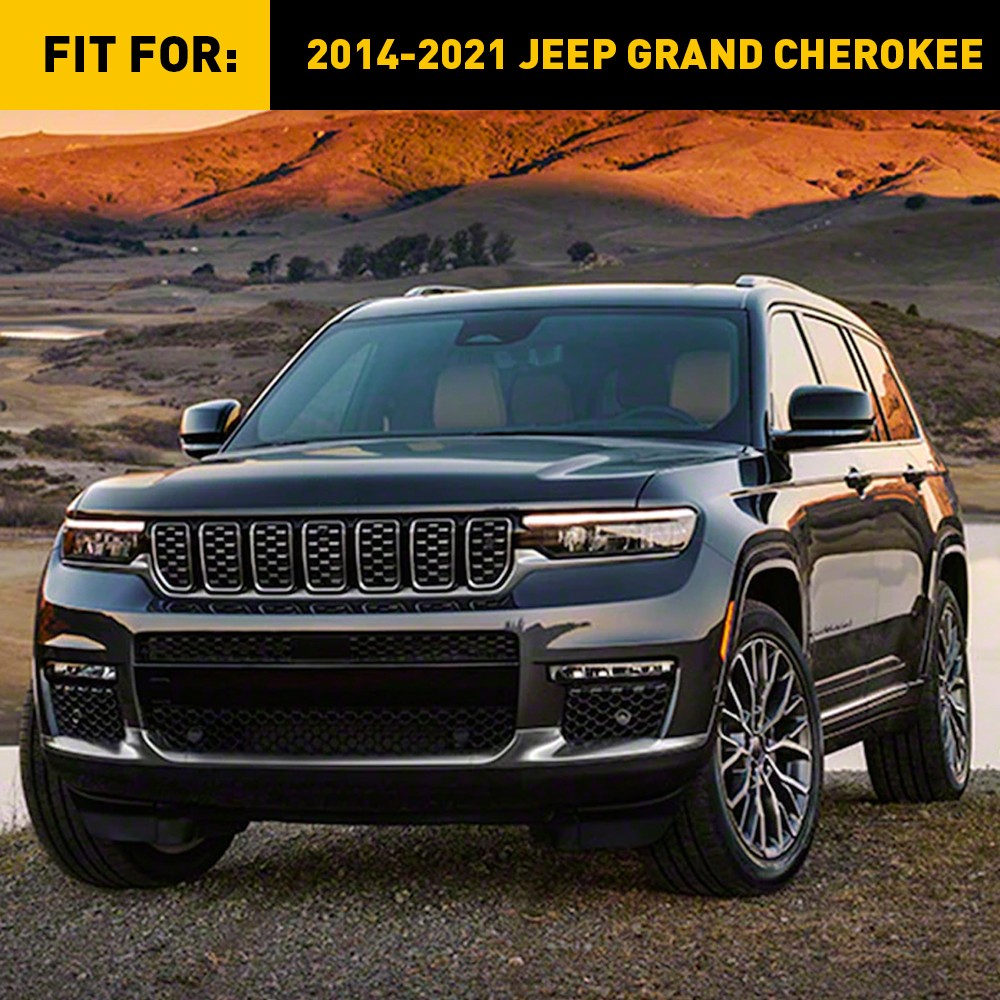 Left & Right Front Bumper Brackets for Jeep 2014-2021 Grand Cherokee EOA